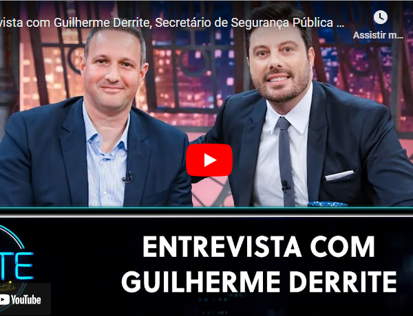 Entrevista com Guilherme Derrite, Secretário de Segurança Pública de SP | The Noite (22/08/23)