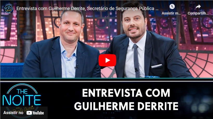 Entrevista com Guilherme Derrite, Secretário de Segurança Pública de SP | The Noite (22/08/23)